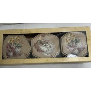 Y2K Plum Scented Candle Set Fabrice De Villeneuve New Vintage Set of 3